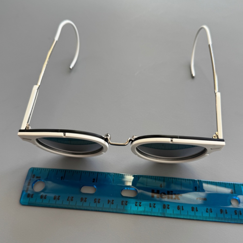 Dior Magnitude White and Silver Men's Glasses - Picture 4 of 15
